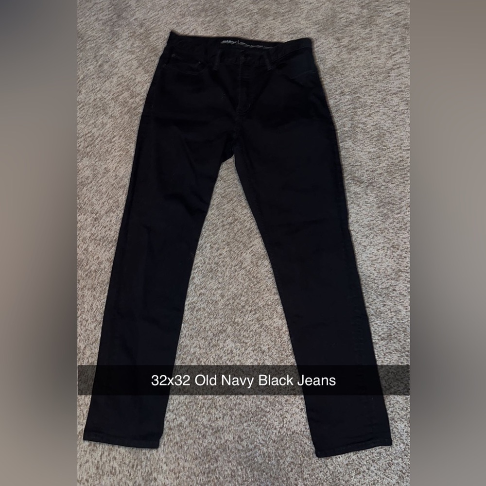 32x32 Old Navy Black Jeans